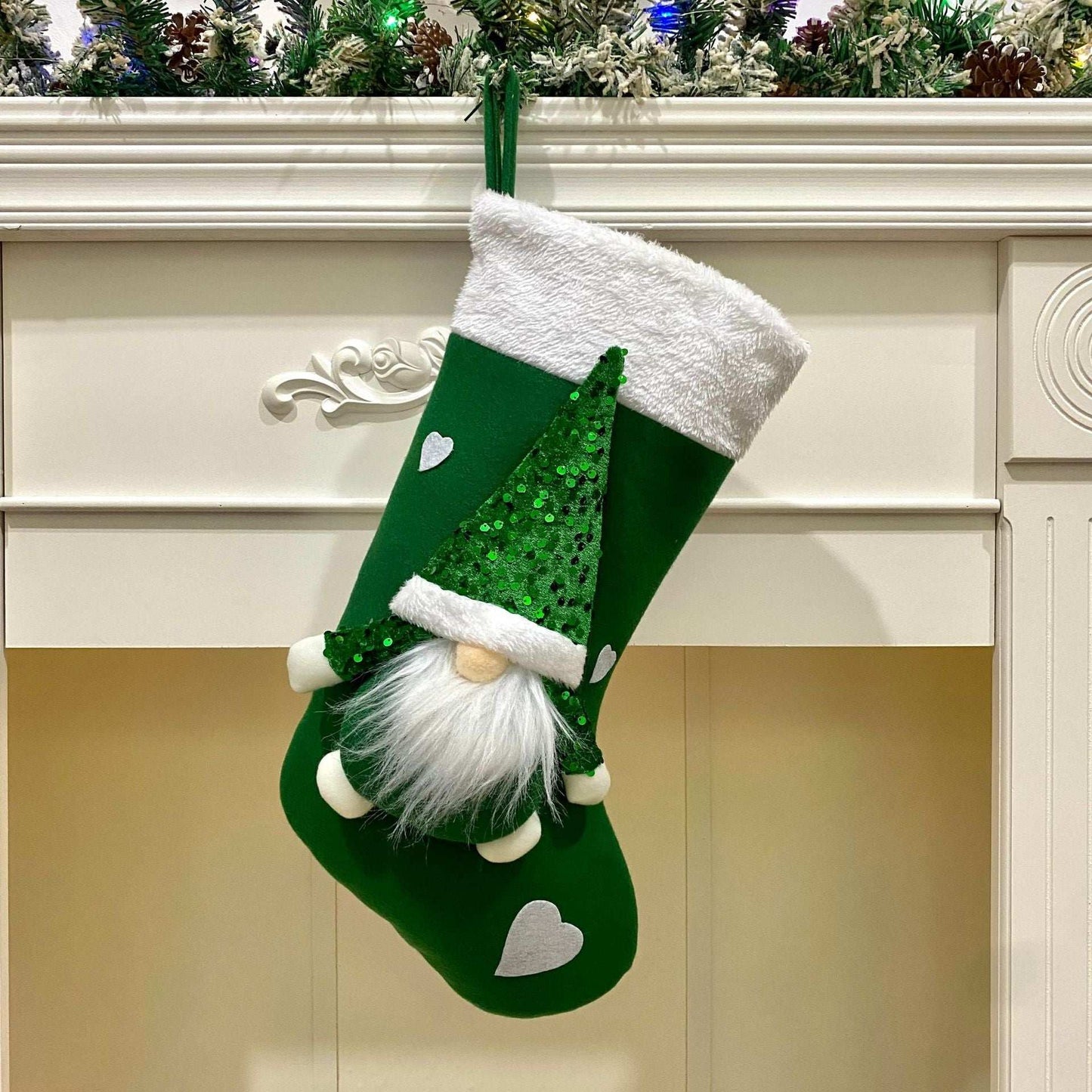 Christmas Gift Bag Decoration Faceless Doll Pendant