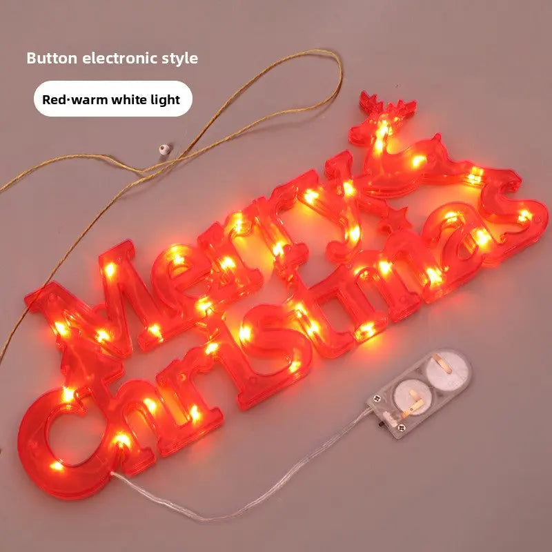 Christmas Decorative Letter Lights Dazzle Frenzy