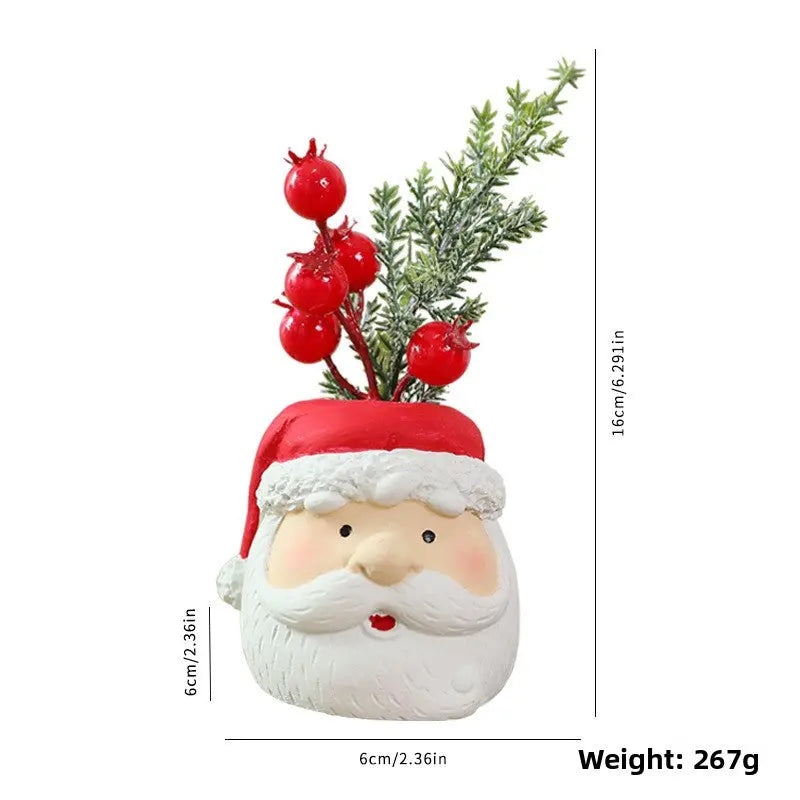 Resin Christmas Gnome Doll Santa Snowman Decoration Ornament Dazzle Frenzy