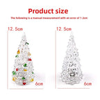 LED Acrylic Colorful Christmas Tree Night Light Dazzle Frenzy