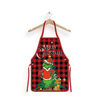 Christmas Printed Apron for Home and Party Dazzle Frenzy