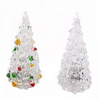 LED Acrylic Colorful Christmas Tree Night Light Dazzle Frenzy