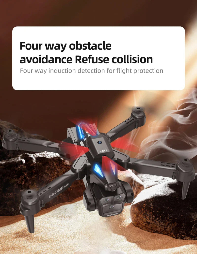 2025 Viral C10 Drone HD Camera - App Controlled 150m Range 20min Flight Light Aerial Dazzle