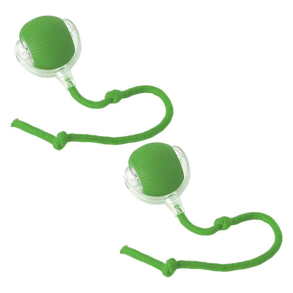 2025 Viral Rechargeable Cat Rolling Ball Toy - Automatic Interactive Self-Rotating Anti-Depression Dazzle