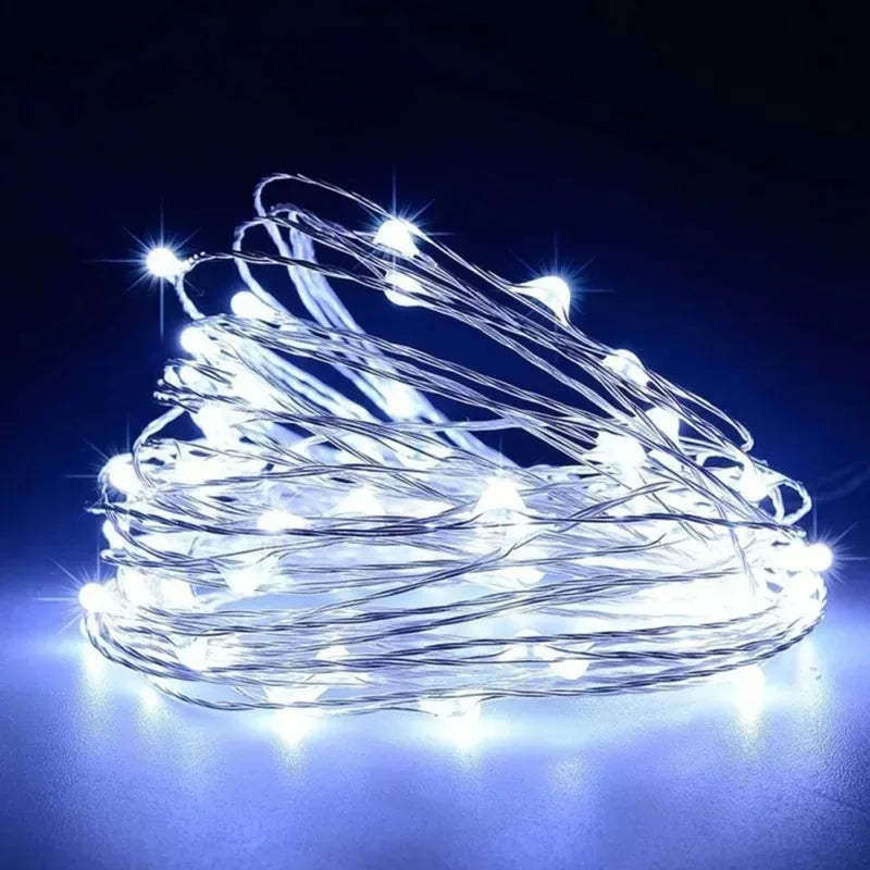 LED String Lights Atmosphere Small Colored Light USB Battery Powered Fairy Lights For Christmas Outdoor Room Festival Decor Dazzle Frenzy