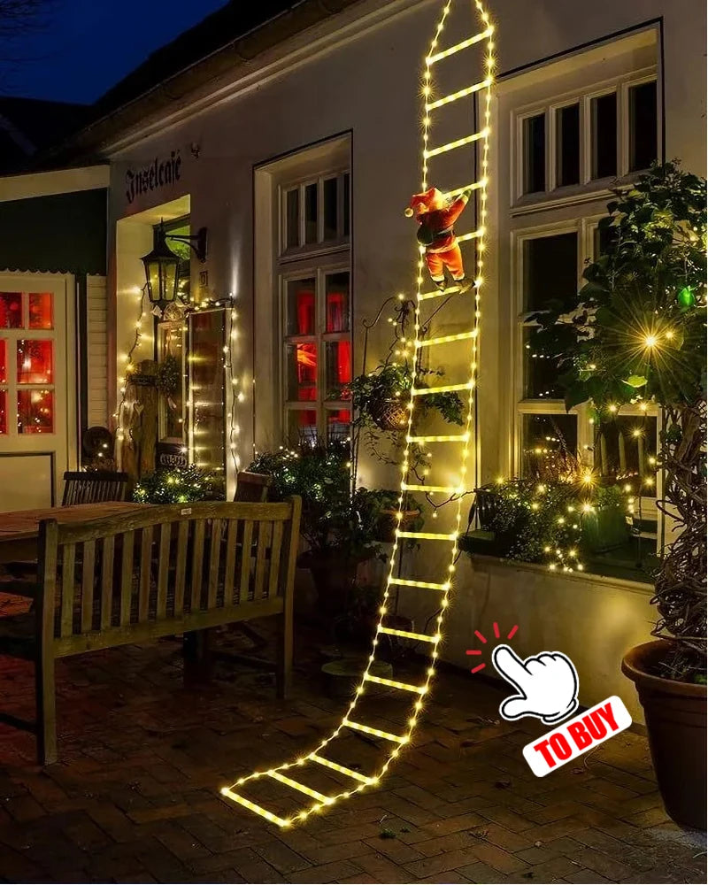 2M 20leds Christmas Decoration Garland Lights String Santa Claus Snowflake Battery Powered New Year Party Wedding Fairy Light Dazzle Frenzy