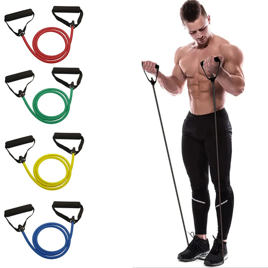 2025 Viral Premium Resistance Bands Set - Full Body Workout Light to Extra Heavy Non-Slip Dazzle