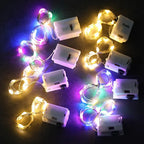 LED Fairy Lights Button Battery Light String Christmas Wedding New Year Bedroom Living Room Garden Decoration Garland Dazzle Frenzy