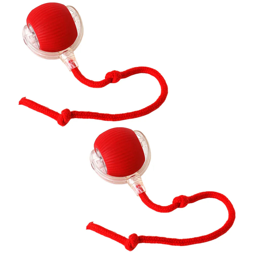 2025 Viral Rechargeable Cat Rolling Ball Toy - Automatic Interactive Self-Rotating Anti-Depression Dazzle