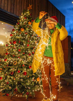 3/6/9M USB Power LED Firecracker String Lights Remote Control Garland Fairy Lights for Wedding Party Garden Christmas Decoration Dazzle Frenzy