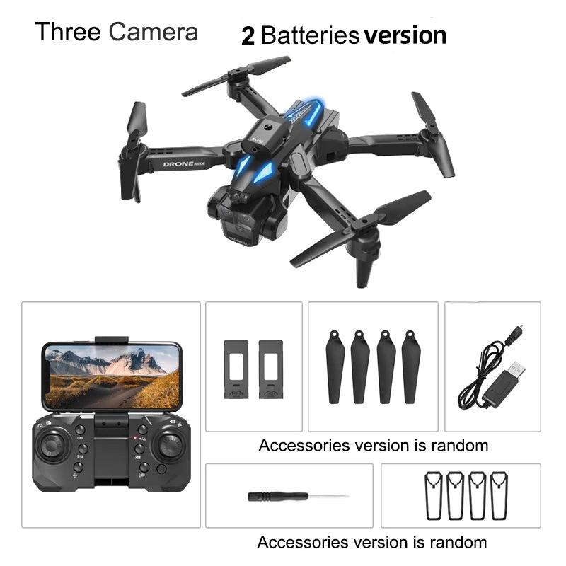 2025 Viral C10 Drone HD Camera - App Controlled 150m Range 20min Flight Light Aerial Dazzle