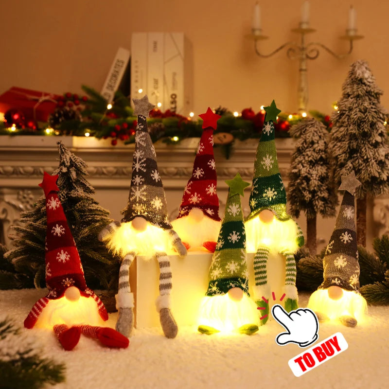 2M 20leds Christmas Decoration Garland Lights String Santa Claus Snowflake Battery Powered New Year Party Wedding Fairy Light Dazzle Frenzy