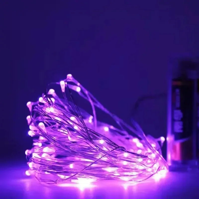 LED String Lights Atmosphere Small Colored Light USB Battery Powered Fairy Lights For Christmas Outdoor Room Festival Decor Dazzle Frenzy