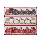 Wooden Christmas Small Train Xmas Ornaments Merry Christmas Decor For Home Happy New Year 2025 Creative Kids Naviidad Gifts Gift Dazzle Frenzy