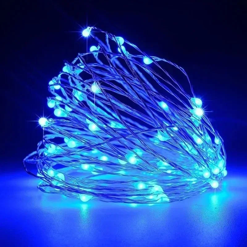 LED String Lights Atmosphere Small Colored Light USB Battery Powered Fairy Lights For Christmas Outdoor Room Festival Decor Dazzle Frenzy