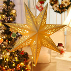 Hollow Star Hanging Pendants Christmas Decoration 2025 for Home Navidad Natal Noel Gifts Christmas Ornaments New Year 2026 Dazzle Frenzy
