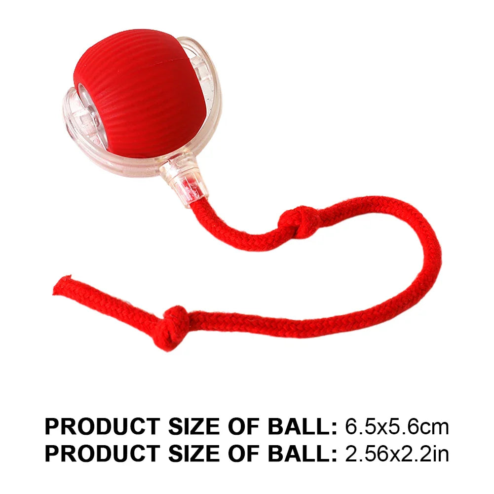 2025 Viral Rechargeable Cat Rolling Ball Toy - Automatic Interactive Self-Rotating Anti-Depression Dazzle