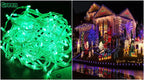 Christmas Lights 5M 10M 20M 30M 50M 100M Led String Fairy Light 8 Modes Christmas Lights For Wedding Party Holiday Lights Dazzle Frenzy