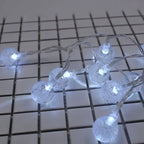 1.5-10m LED Crystal Ball Garland String Lights Indoor Decor Holiday Christmas Lamp 10/20/40/80 LED Fairy Lights Battery Operated Dazzle Frenzy