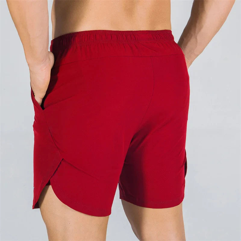 2025 Viral Stoic Empire Men's Gym Shorts - Quick Dry Double Layer Hidden Pocket Training Dazzle