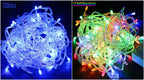 Christmas Lights 5M 10M 20M 30M 50M 100M Led String Fairy Light 8 Modes Christmas Lights For Wedding Party Holiday Lights Dazzle Frenzy