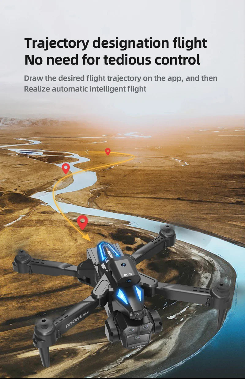 2025 Viral C10 Drone HD Camera - App Controlled 150m Range 20min Flight Light Aerial Dazzle