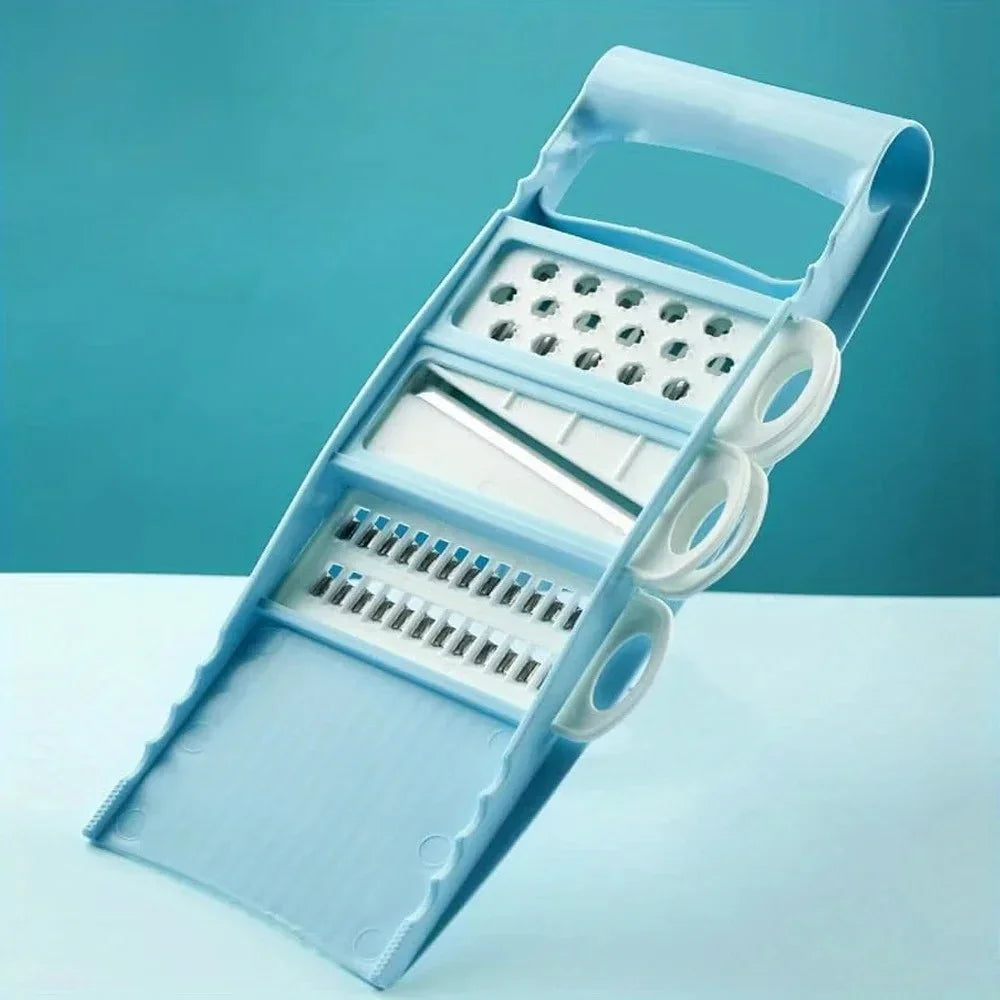 2025 Viral 5-in-1 Vegetable Chopper - Multi-Functional Onion Slicer Dicer Kitchen Gadget Dazzle