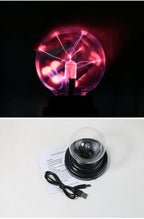 Magic Crystal Plasma Ball Lamp 3/4/5/6/8 Inch LED Night Light Kid Birthday Christmas Gift Lighting Bedroom Decor Novelty Lamp Dazzle Frenzy