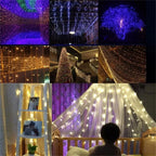 Christmas Lights 5M 10M 20M 30M 50M 100M Led String Fairy Light 8 Modes Christmas Lights For Wedding Party Holiday Lights Dazzle Frenzy