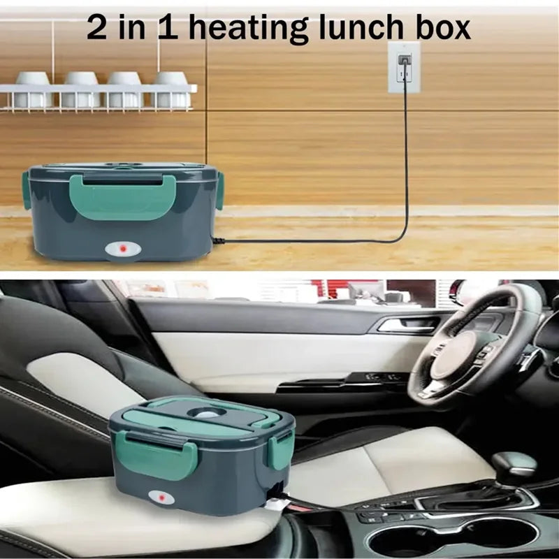 2025 Viral 1.5L Electric Lunch Box - Portable Hot Meal Warmer Leakproof Food Heater