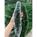 1pc 2M Christmas Green Cane Ribbons Garland DIY Xmas Tree Ornaments Green Cane Ribbons Wreath Hanging Pendent Home Decoration Dazzle Frenzy