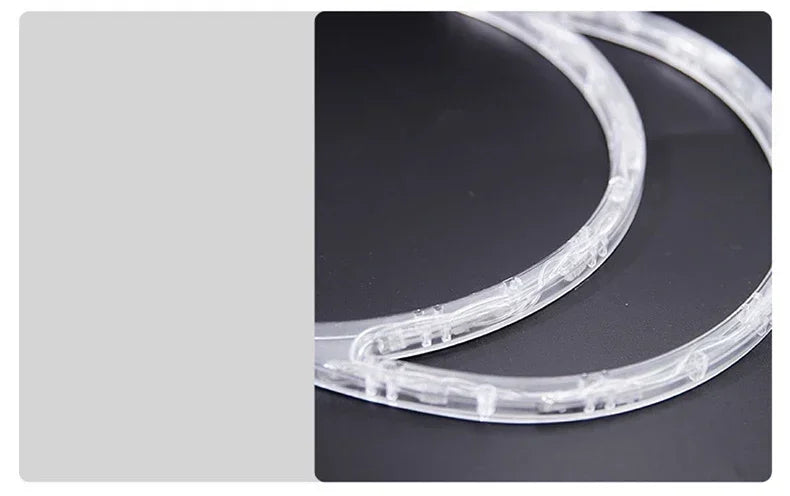 LED Light Snowflake Santa Window Ornaments Decoration for Home Xmas Navidad New Year Christmas Decor Fairy Lamp String Lights Dazzle Frenzy