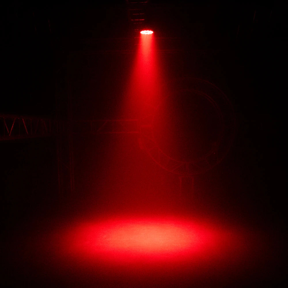 SHEHDS LED Flat Par Lighting18x12W RGBW/18x18W RGBWA+UV Aluminum Flat Par DJ Light For Disco Christmas Lights Audience Dazzle Frenzy