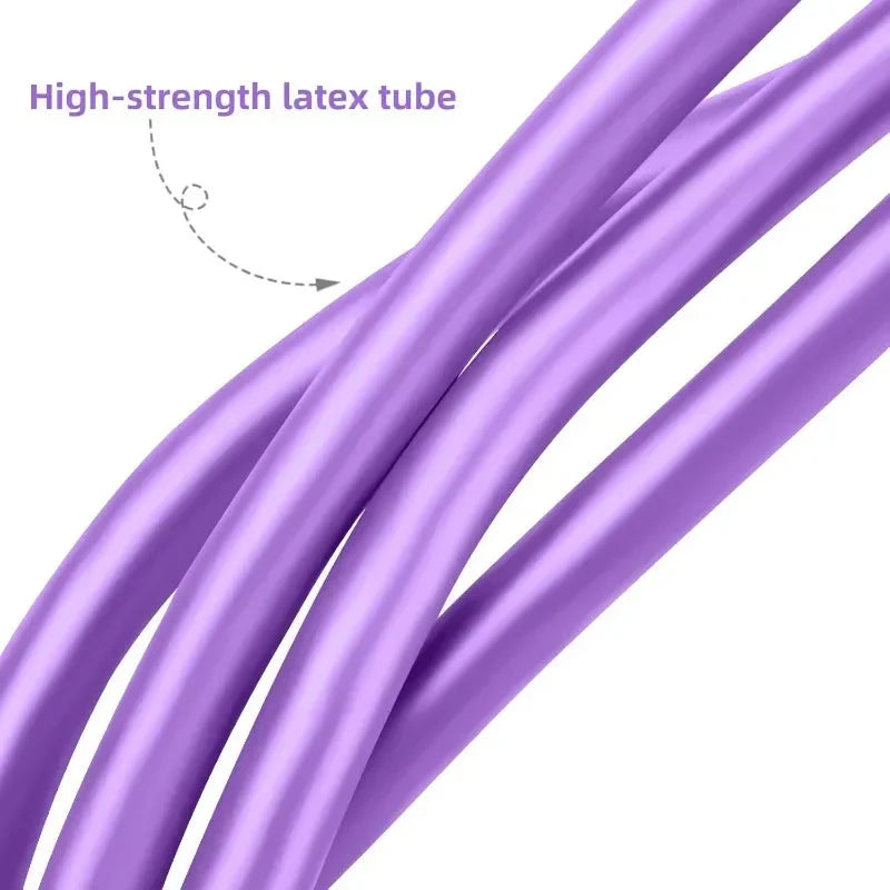 2025 Viral 4-Level Resistance Band Tensioner - Non-Slip Handles Ab Core Yoga Home Fitness Dazzle