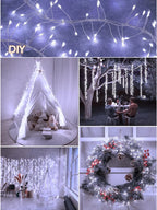 3/6/9M USB Power LED Firecracker String Lights Remote Control Garland Fairy Lights for Wedding Party Garden Christmas Decoration Dazzle Frenzy