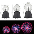 Magic Crystal Plasma Ball Lamp 3/4/5/6/8 Inch LED Night Light Kid Birthday Christmas Gift Lighting Bedroom Decor Novelty Lamp Dazzle Frenzy