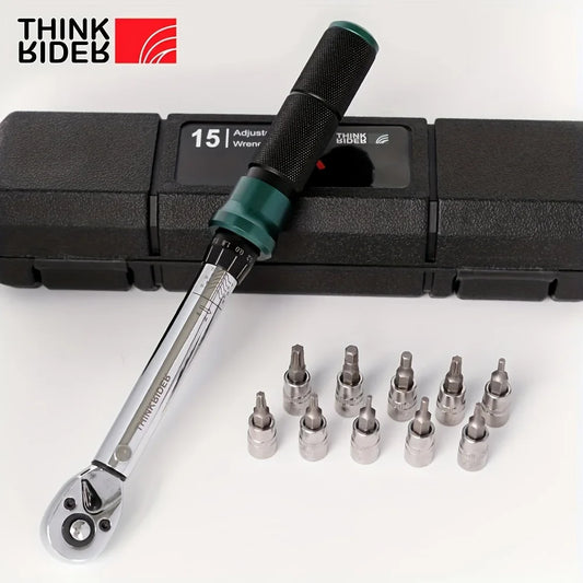 2025 Viral ThinkRider NL-15 Bike Torque Wrench Kit - Professional Allen Key Socket Spanner Cycling Repair Dazzle