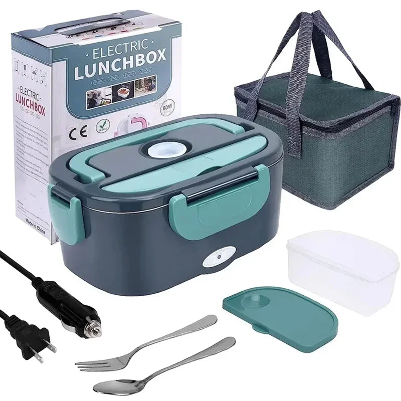 2025 Viral 1.5L Electric Lunch Box - Portable Hot Meal Warmer Leakproof Food Heater