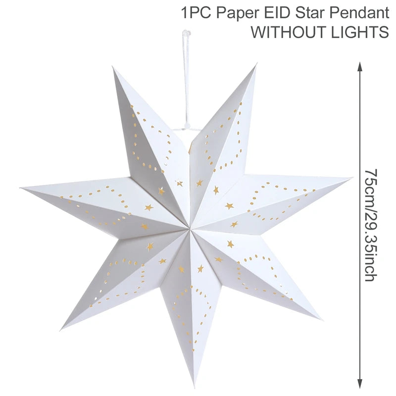 Hollow Star Hanging Pendants Christmas Decoration 2025 for Home Navidad Natal Noel Gifts Christmas Ornaments New Year 2026 Dazzle Frenzy