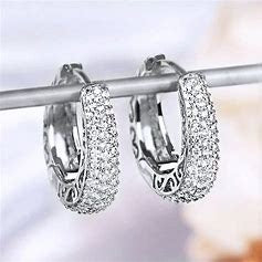 2025 Viral Luxury Hollow Gold Hoop Earrings for Women - Sparkling CZ Dazzle Trendy Statement Jewelry