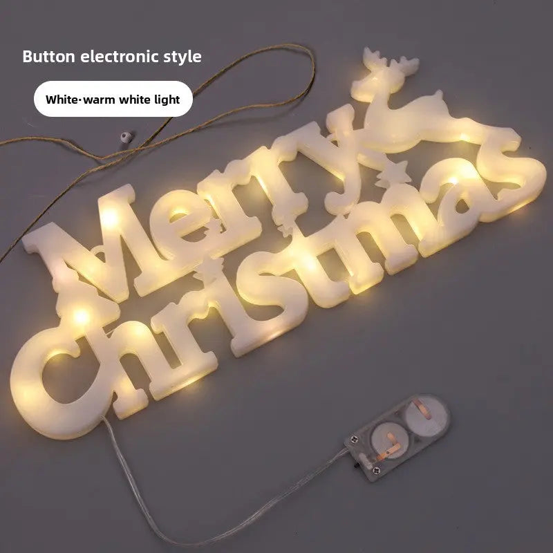 Christmas Decorative Letter Lights Dazzle Frenzy