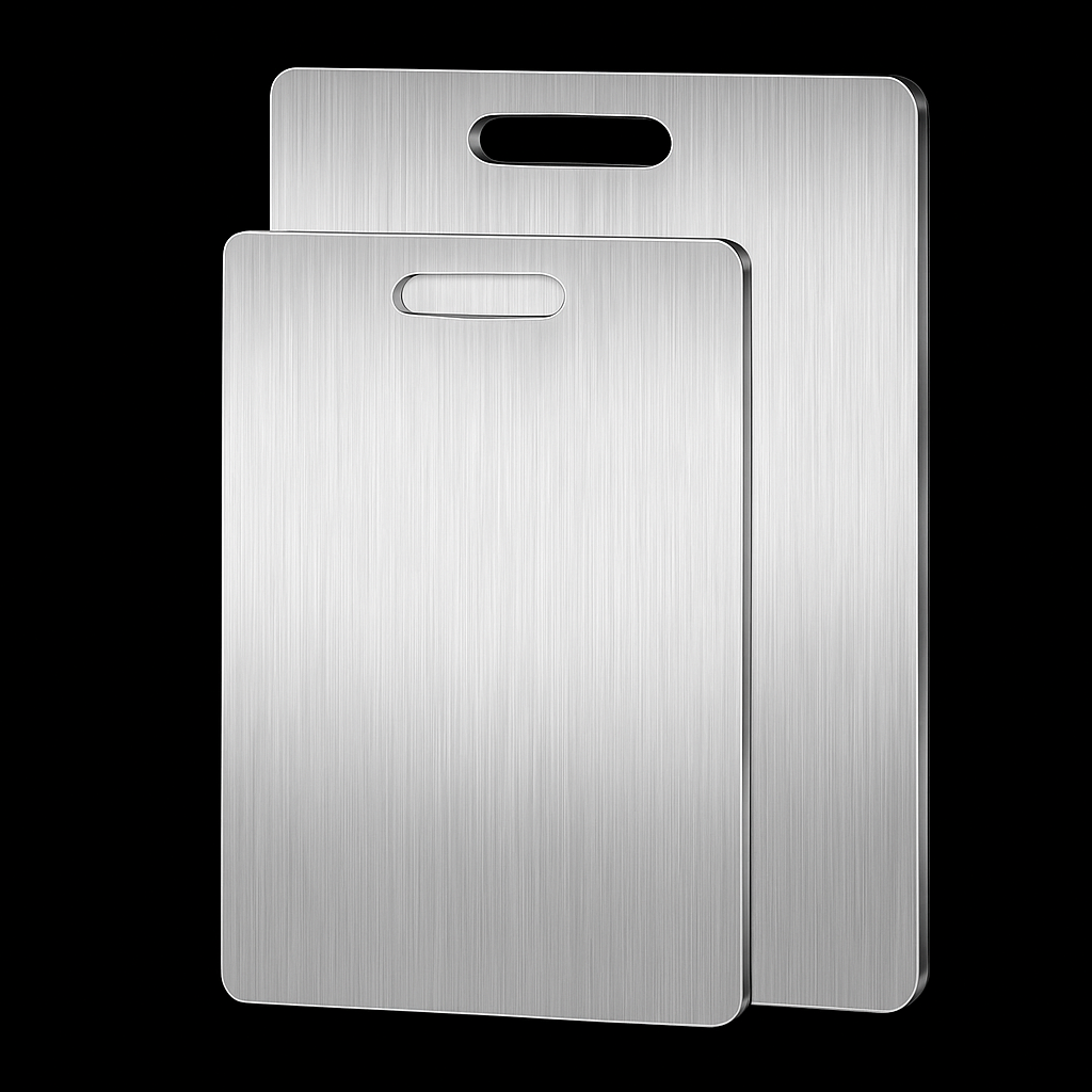 2025 Viral PureSteel™ Cutting Board - Hygienic Stainless Steel Bacteria-Free Kitchen Dazzle