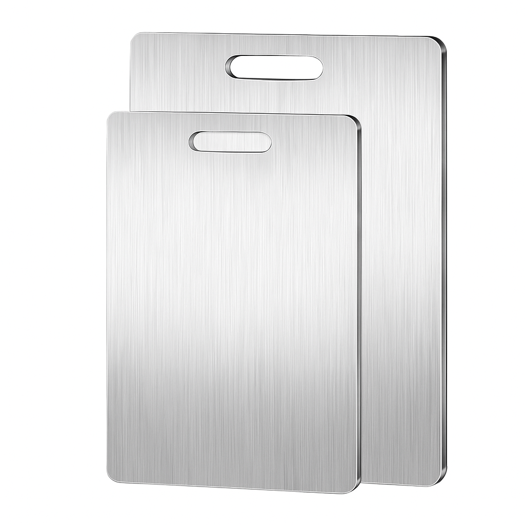 2025 Viral PureSteel™ Cutting Board - Hygienic Stainless Steel Bacteria-Free Kitchen Dazzle