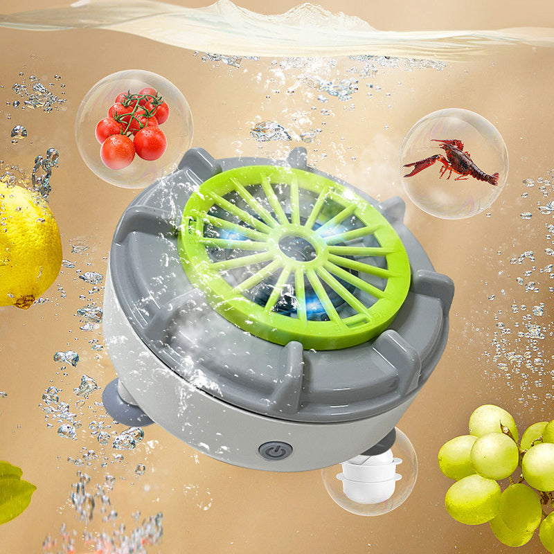 2025 Viral Portable Fruit Vegetable Washer - Swirl Cleaning Tech Efficient Kitchen Dazzle Cleaner