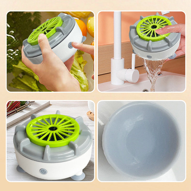 2025 Viral Portable Fruit Vegetable Washer - Swirl Cleaning Tech Efficient Kitchen Dazzle Cleaner